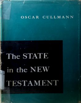 THE STATE IN THE NEW TESTAMENT